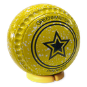 Premier Size 3 Yellow White Star Logo - Gripped